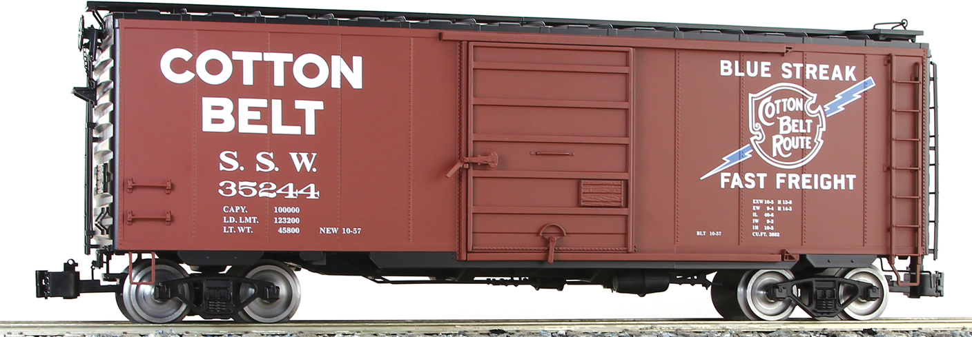 Accucraft 1/29 PS-1 Box Car Western Pacific Silver Orange Feather 